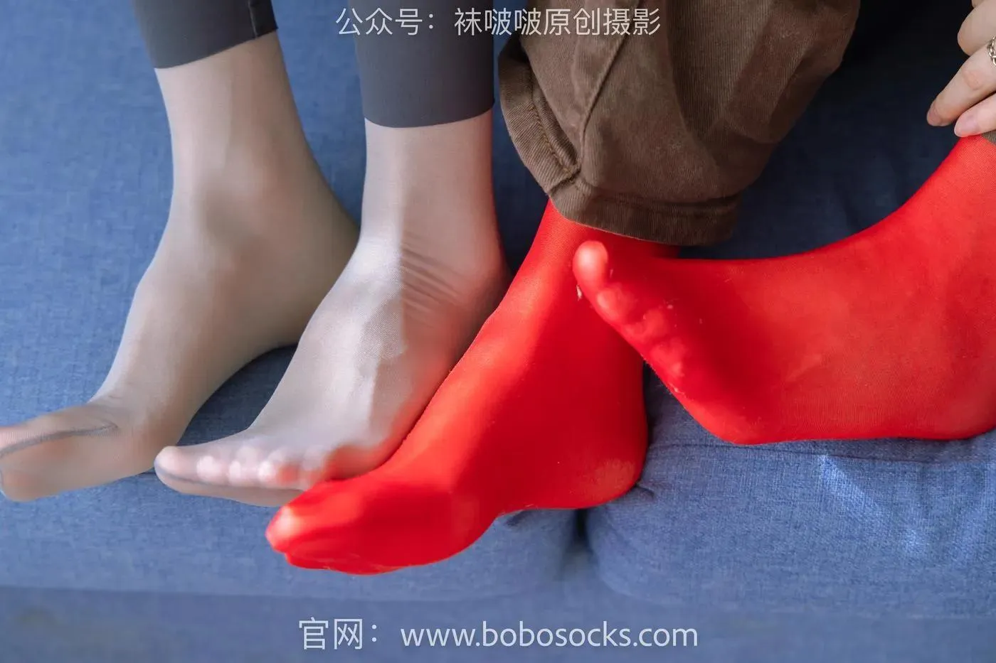 [BoBoSocks袜啵啵]NO.166 小甜豆稚予-板鞋、运动鞋、高跟鞋、白棉袜、蓝丝 [142P]插图3